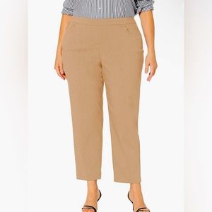 Alfred Dunner Women's Proportioned Short Allure Slim Pant| Size:14